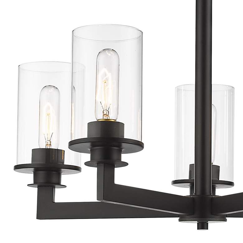 Image 4 Savannah by Z-Lite Bronze 5 Light Chandelier more views