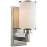 Savannah by Z-Lite Brushed Nickel 1 Light Wall Sconce