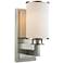Savannah by Z-Lite Brushed Nickel 1 Light Wall Sconce