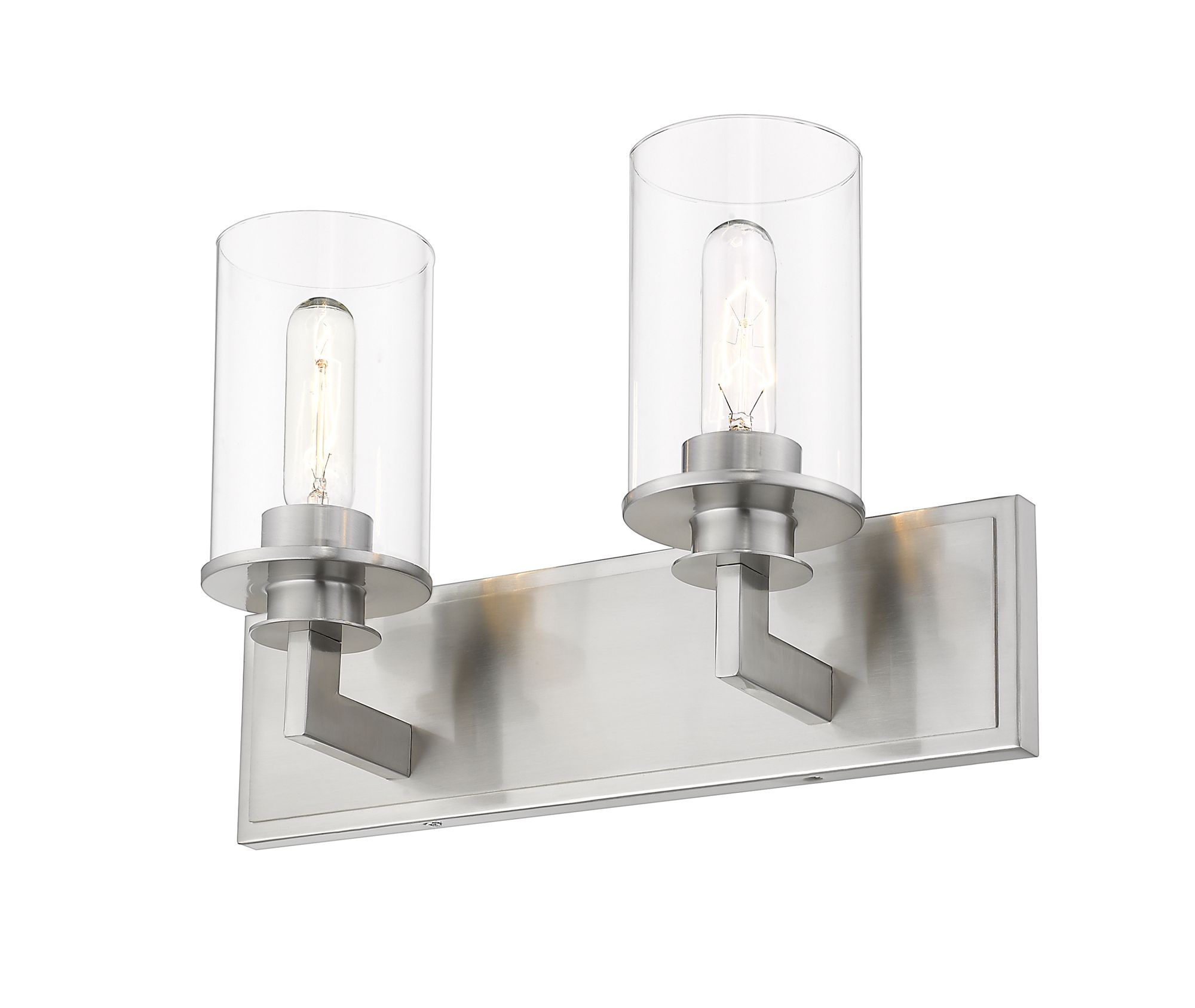 Image 4 Savannah by Z-Lite Brushed Nickel 16.25 inch 2 Light Vanity more views