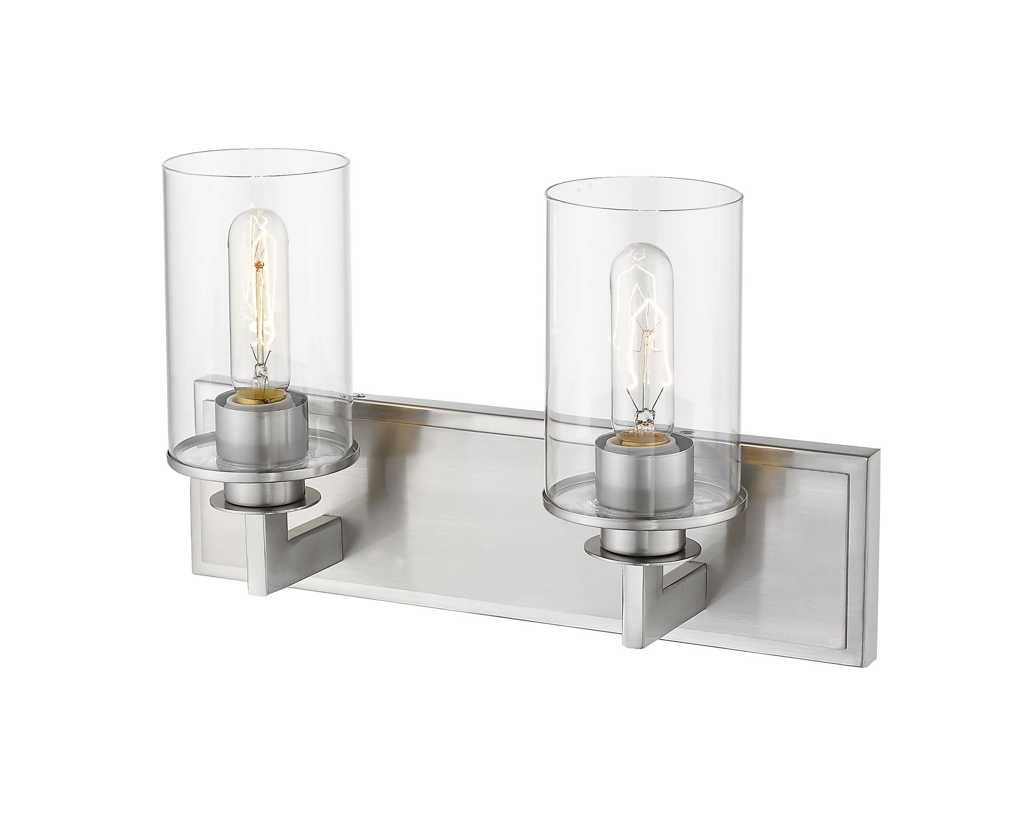 Image 5 Savannah by Z-Lite Brushed Nickel 16.25 inch 2 Light Vanity more views