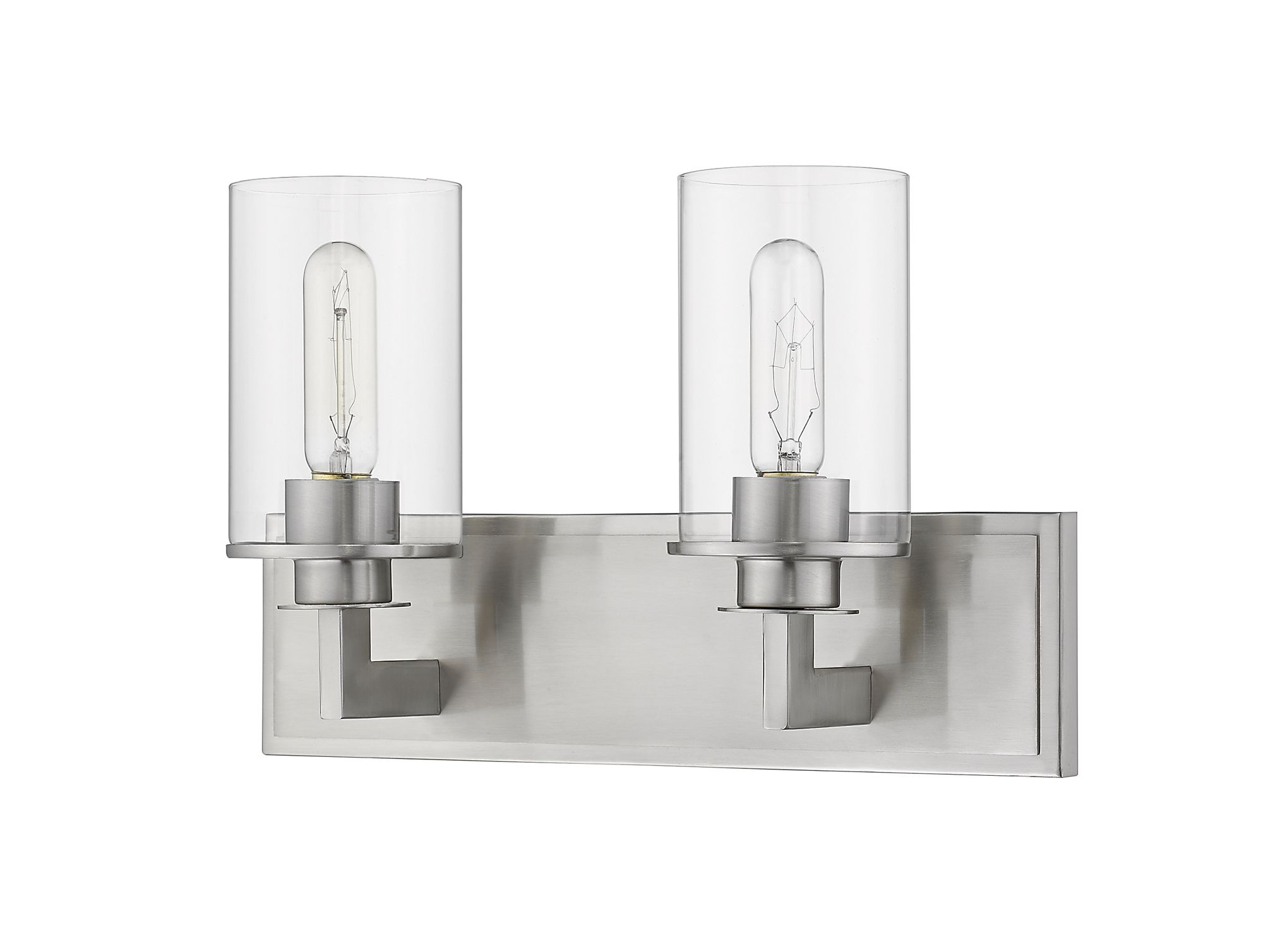Image 7 Savannah by Z-Lite Brushed Nickel 16.25 inch 2 Light Vanity more views
