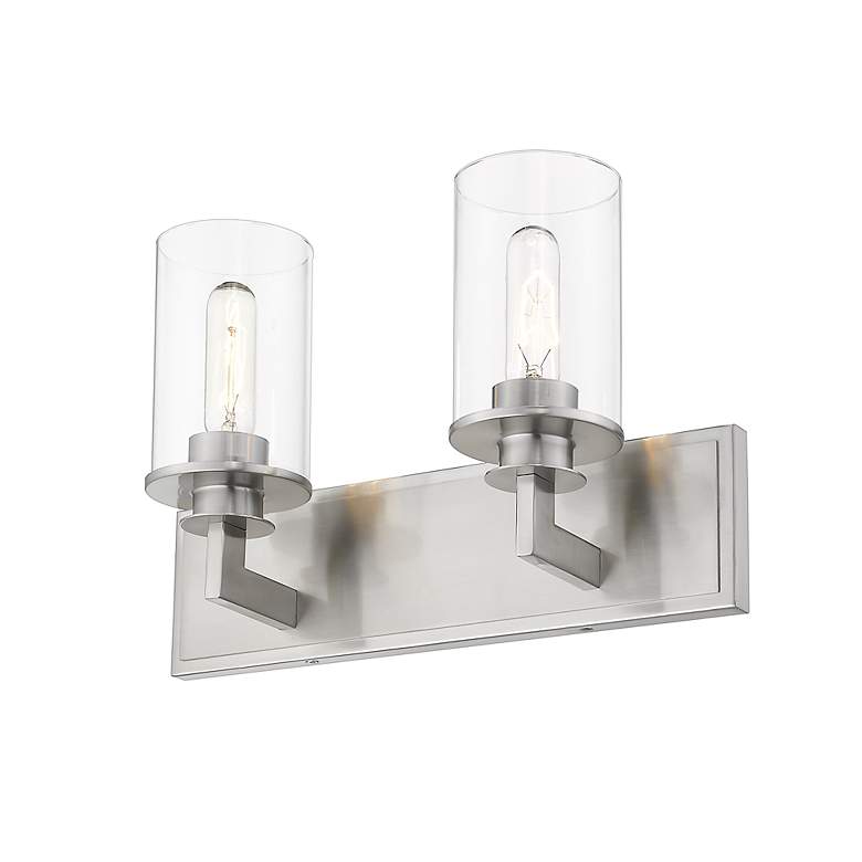 Image 4 Savannah by Z-Lite Brushed Nickel 2 Light Vanity more views