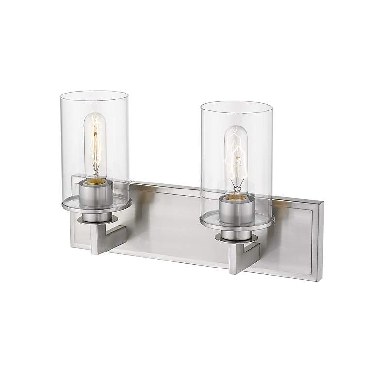 Image 5 Savannah by Z-Lite Brushed Nickel 2 Light Vanity more views