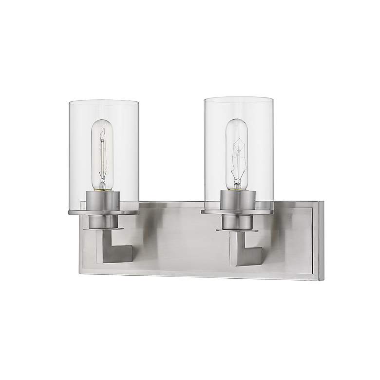 Image 7 Savannah by Z-Lite Brushed Nickel 2 Light Vanity more views