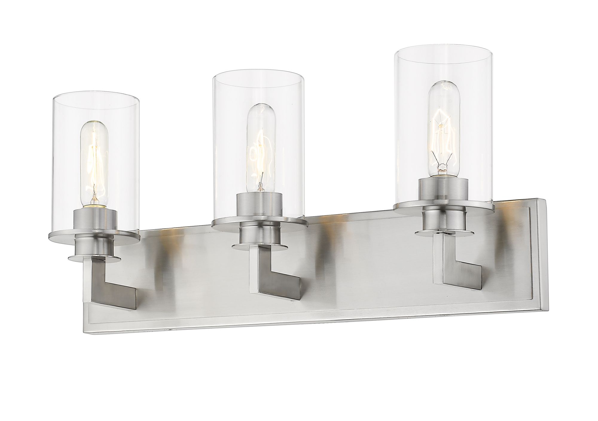 Image 5 Savannah by Z-Lite Brushed Nickel 23 inch 3 Light Vanity more views