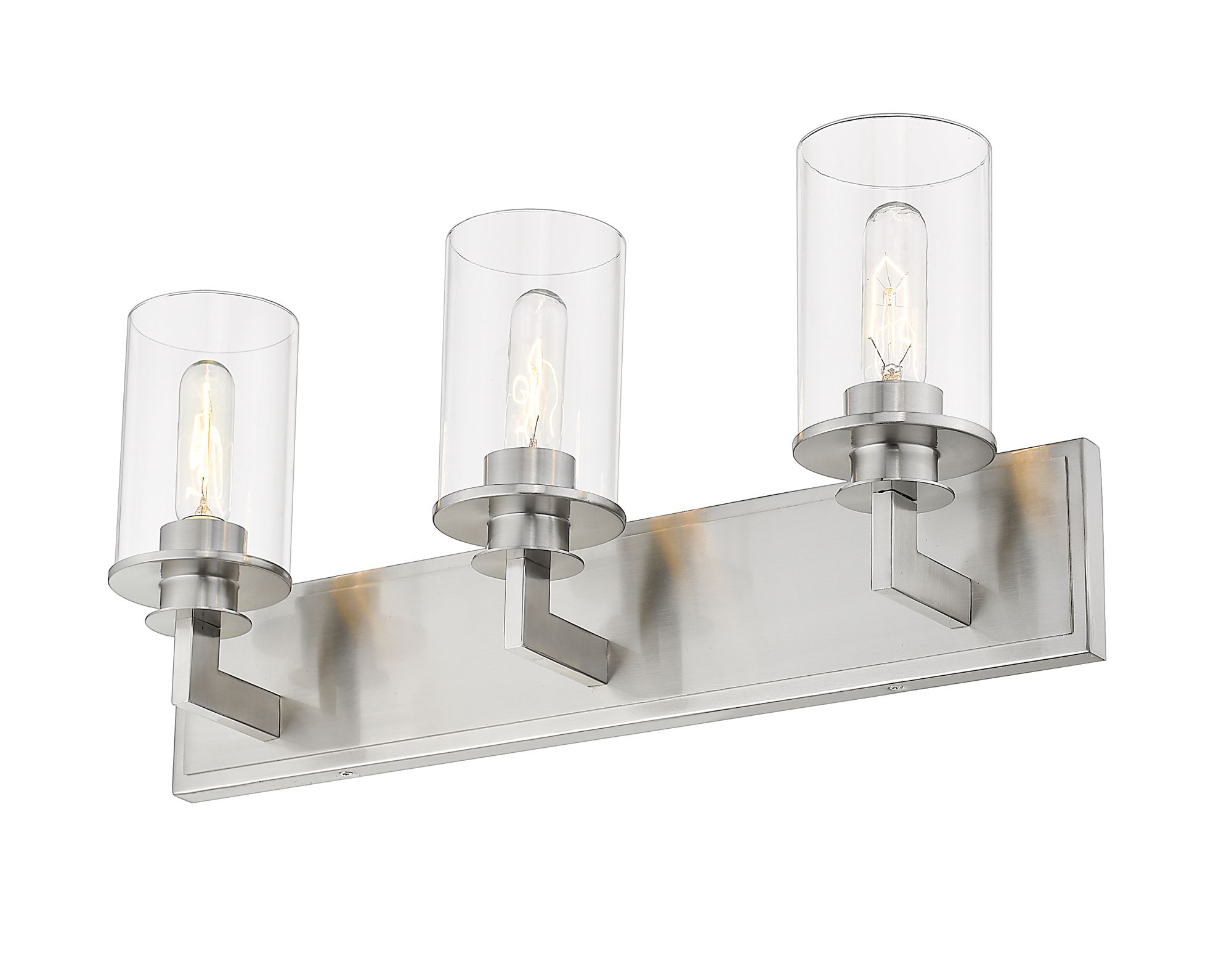 Image 6 Savannah by Z-Lite Brushed Nickel 23 inch 3 Light Vanity more views