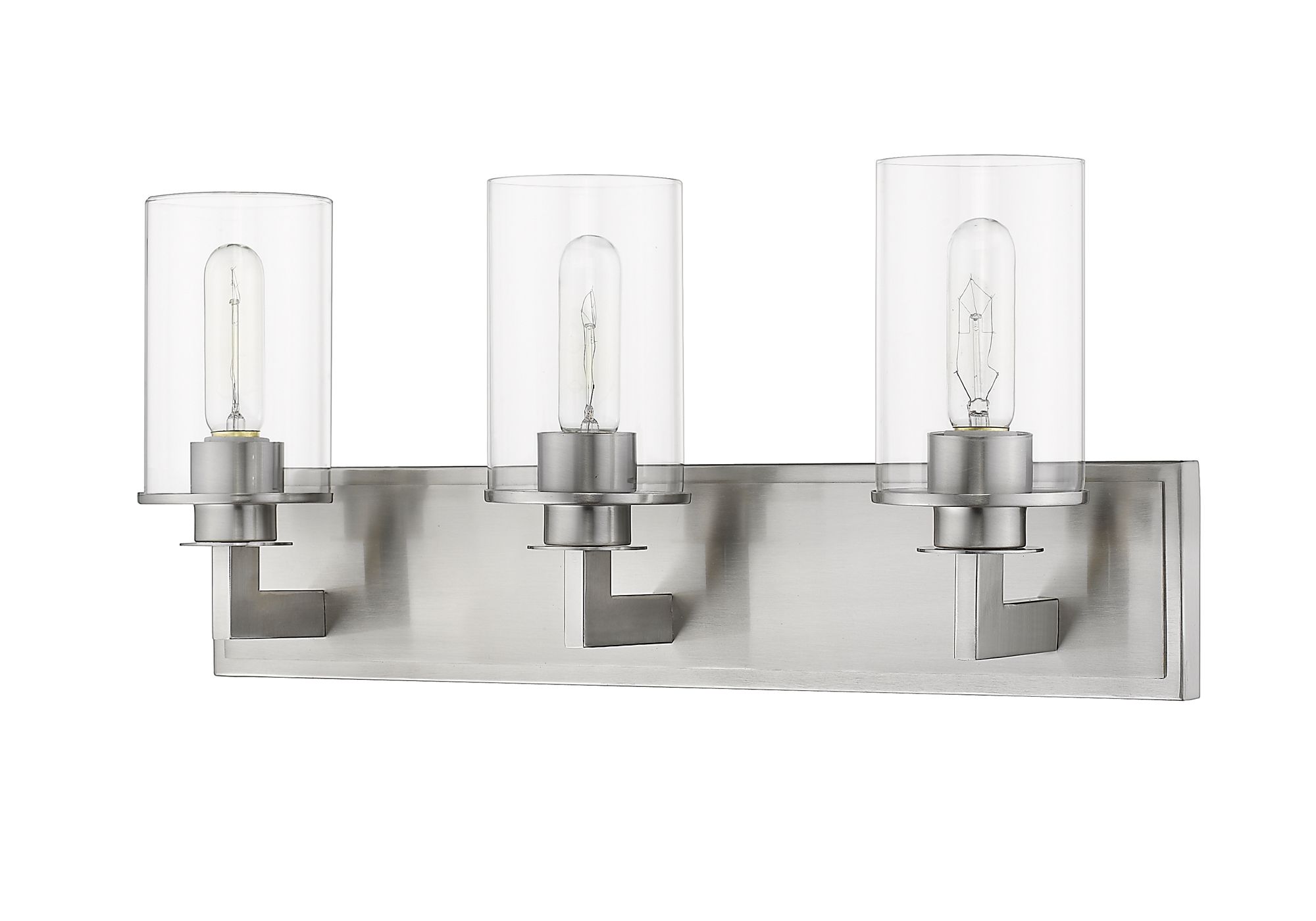 Image 7 Savannah by Z-Lite Brushed Nickel 23 inch 3 Light Vanity more views