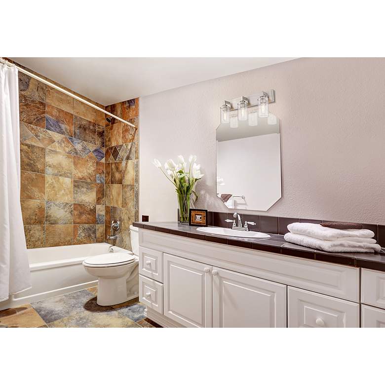 Image 3 Savannah by Z-Lite Brushed Nickel 3 Light Vanity more views