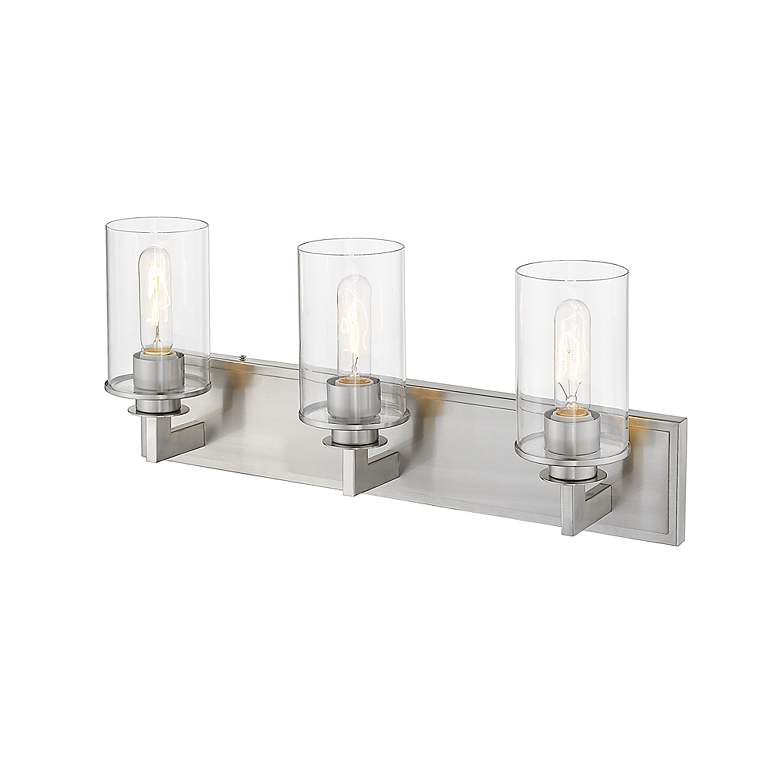 Image 4 Savannah by Z-Lite Brushed Nickel 3 Light Vanity more views