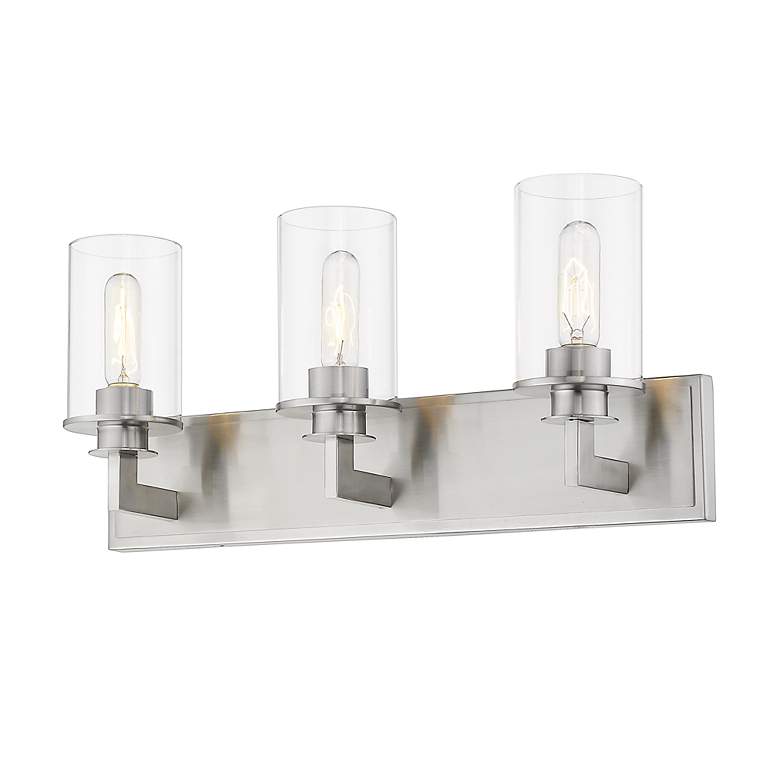 Image 5 Savannah by Z-Lite Brushed Nickel 3 Light Vanity more views