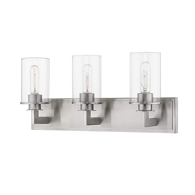 Image 7 Savannah by Z-Lite Brushed Nickel 3 Light Vanity more views