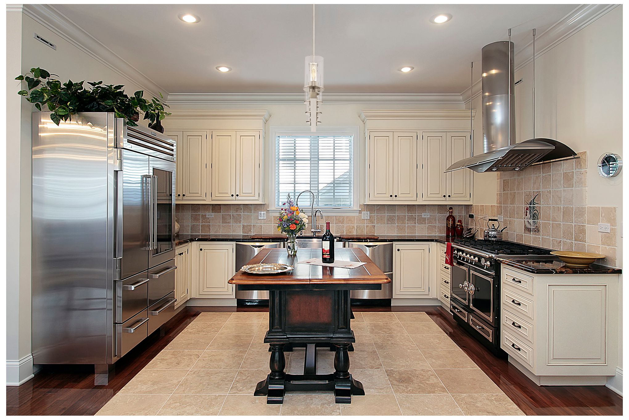 Image 2 Savannah by Z-Lite Brushed Nickel 4 Light Island Pendant more views