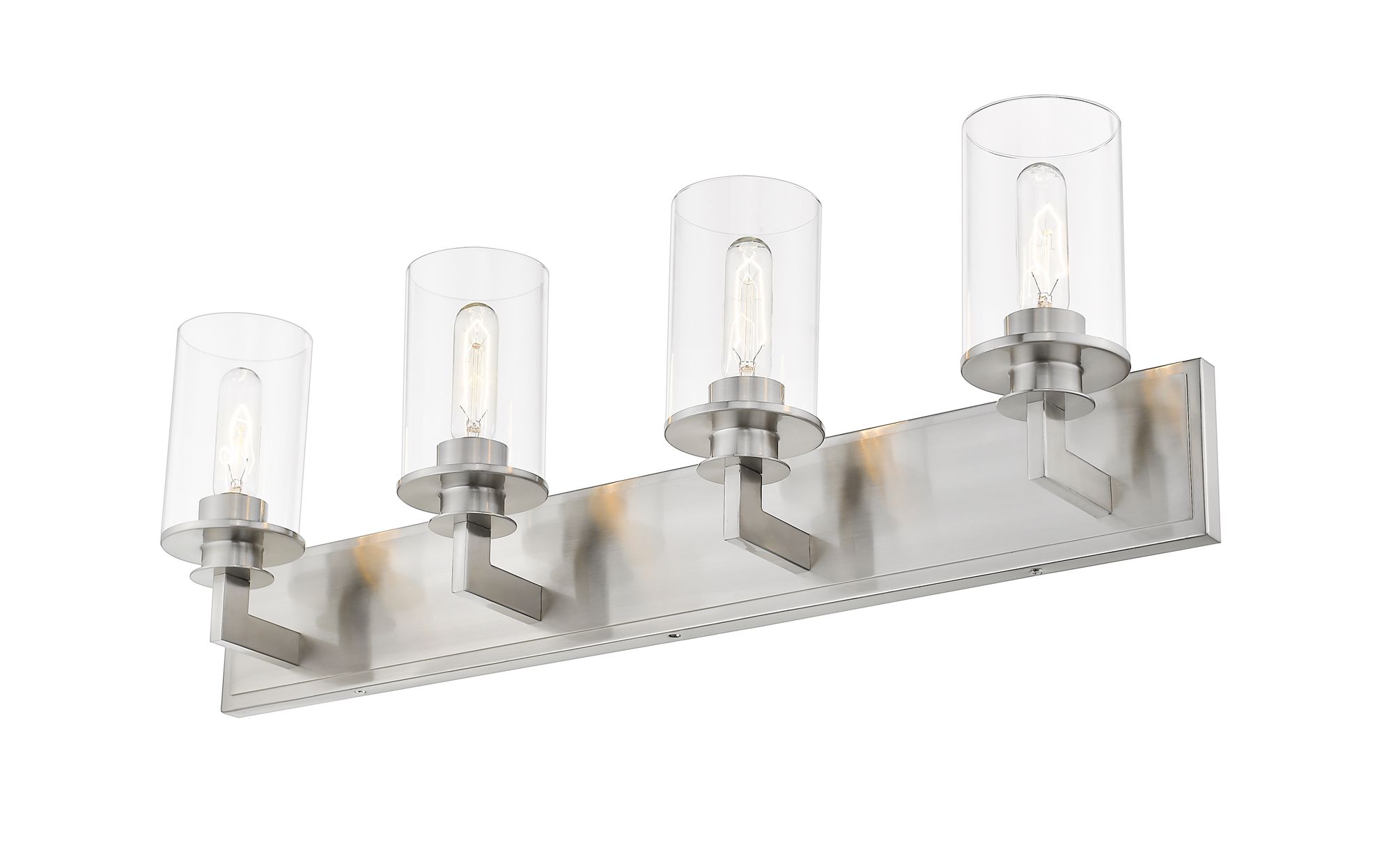 Image 4 Savannah by Z-Lite Brushed Nickel 4 Light Vanity more views