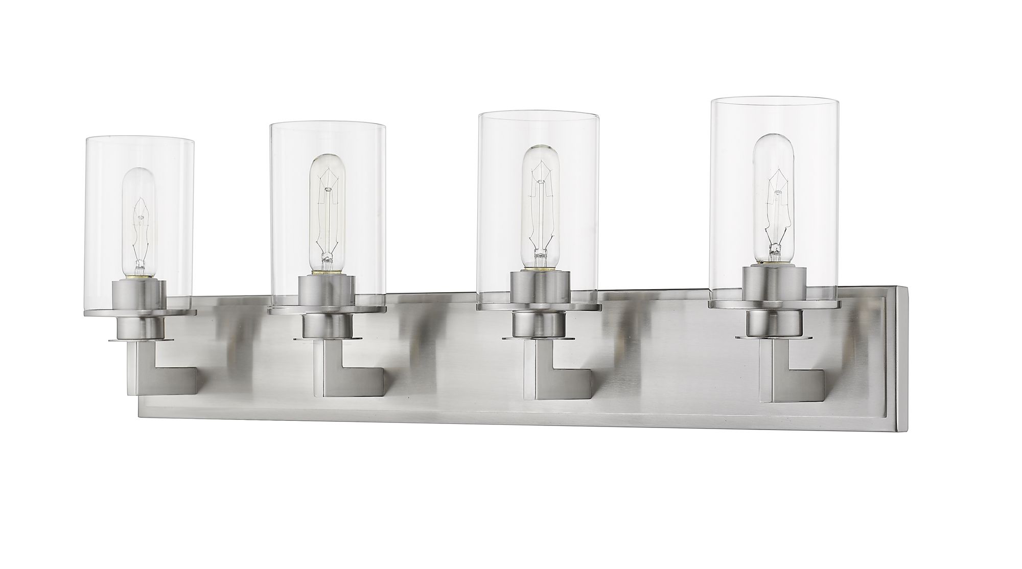 Image 7 Savannah by Z-Lite Brushed Nickel 4 Light Vanity more views