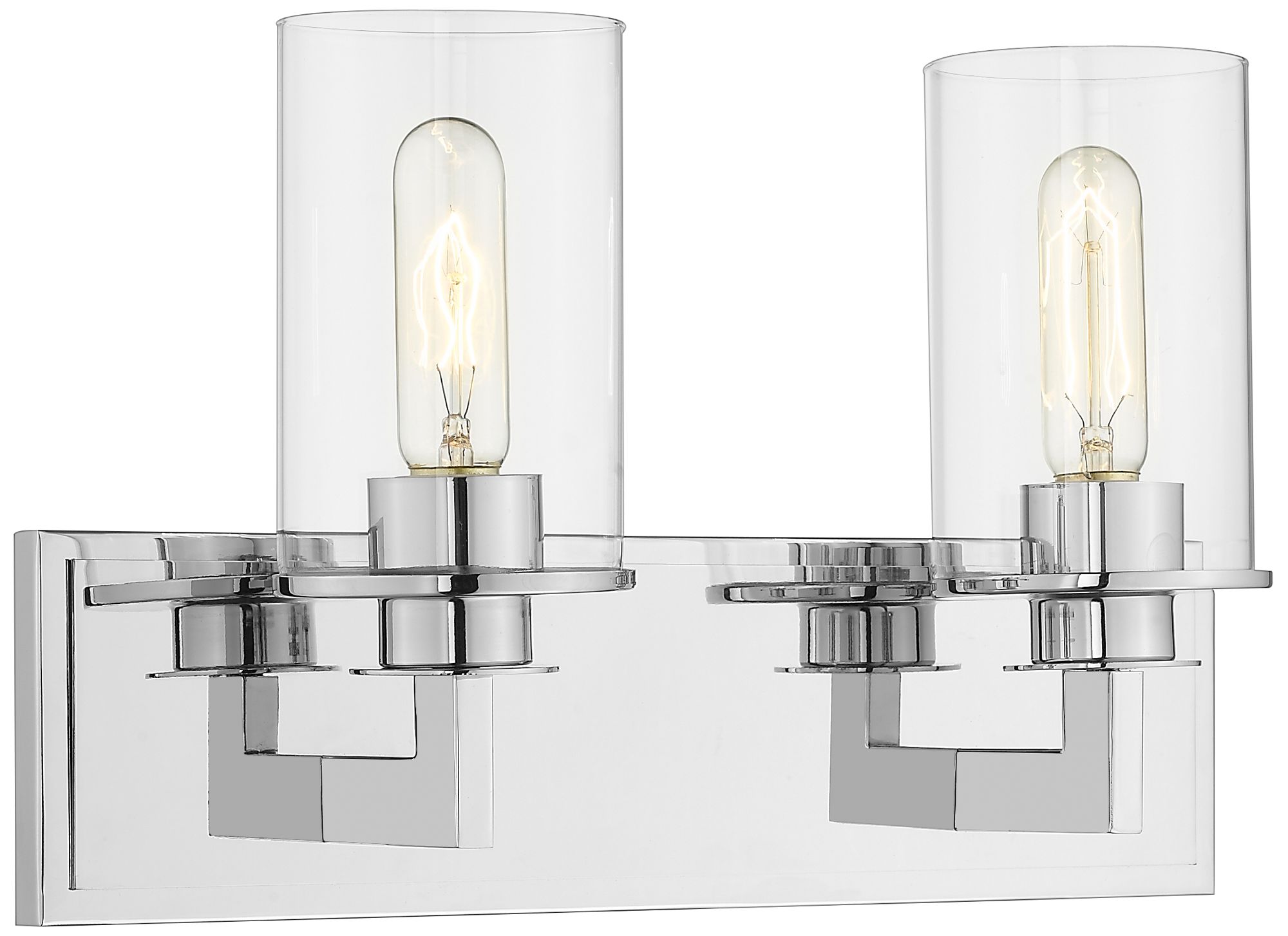 Savannah by Z-Lite Chrome 16.25 inch 2 Light Vanity