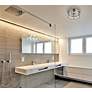 Thumbnail3 of Savannah by Z-Lite Chrome 2 Light Flush Mount more views