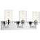 Savannah by Z-Lite Chrome 3 Light Vanity