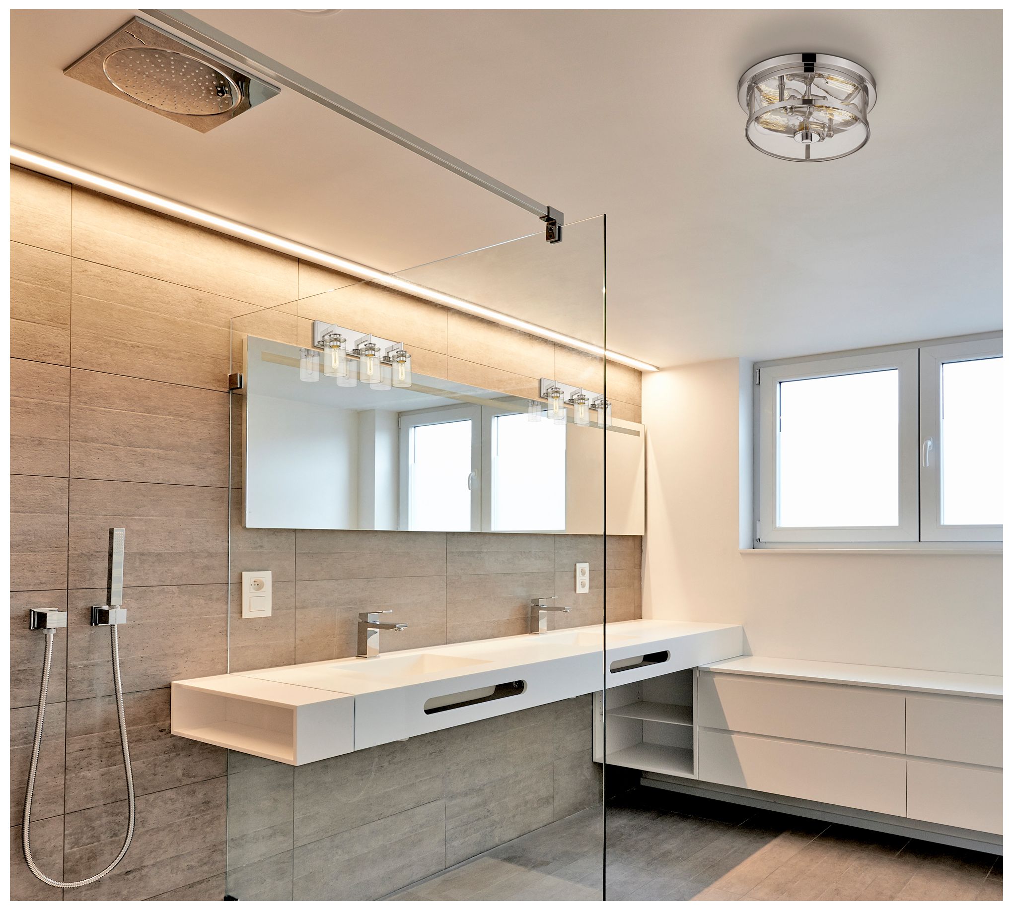 Image 2 Savannah by Z-Lite Chrome 3 Light Vanity more views