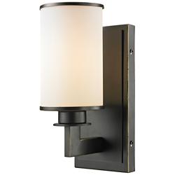 Savannah by Z-Lite Olde Bronze 1 Light Wall Sconce