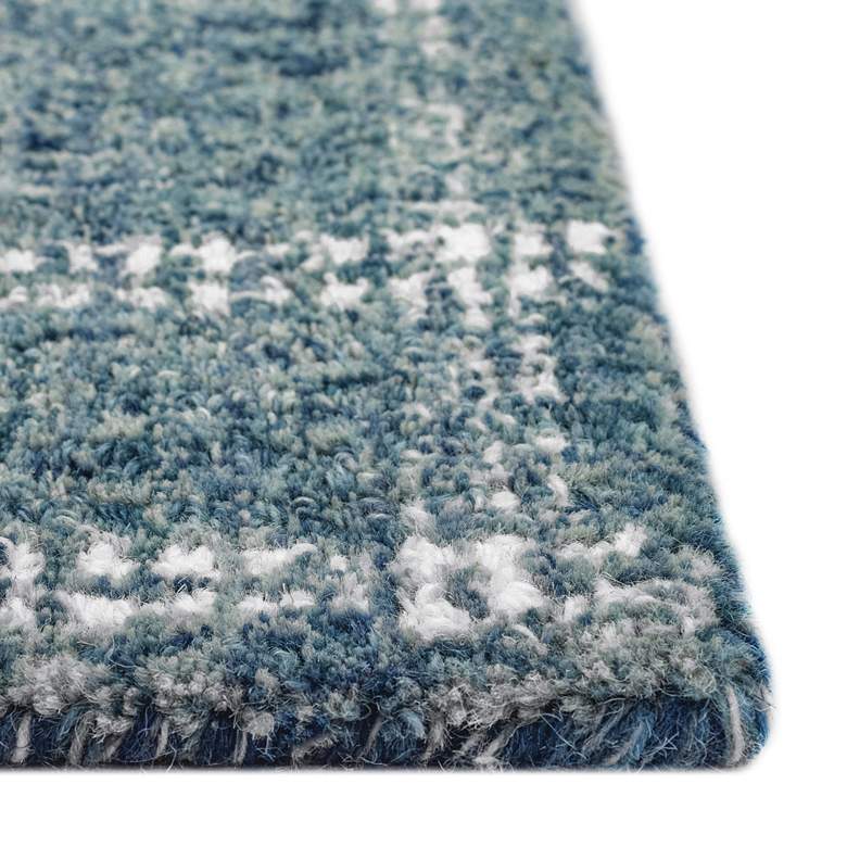 Image 4 Savannah Mad Plaid 950603 5'x7'6" Blue Rectangular Area Rug more views