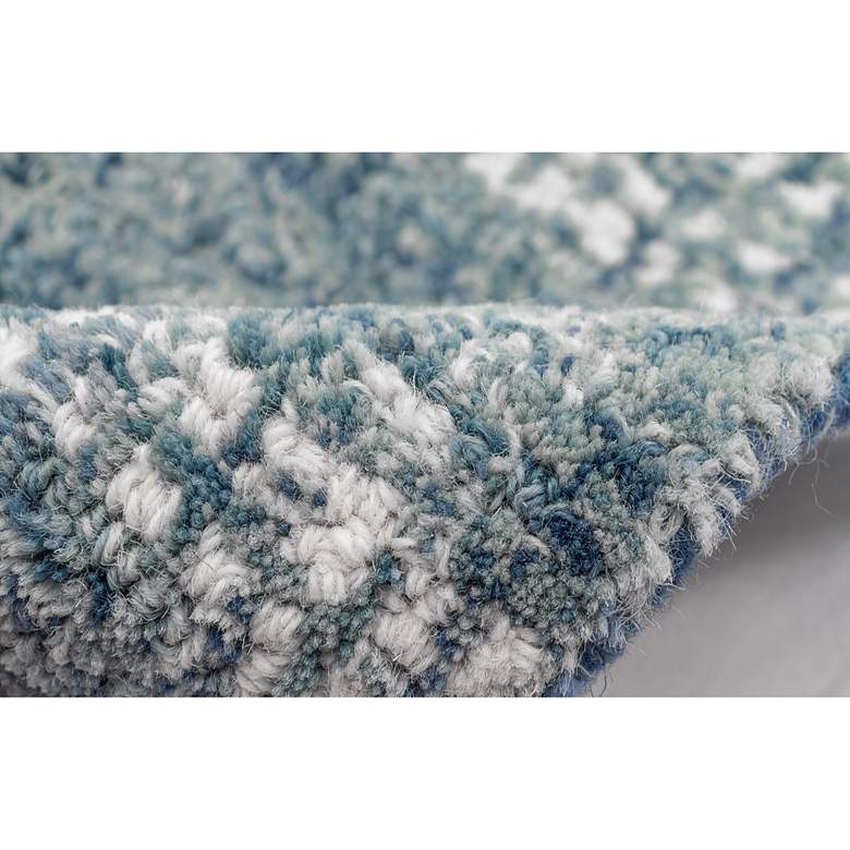 Image 5 Savannah Mad Plaid 950603 5'x7'6" Blue Rectangular Area Rug more views