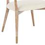 Savannah White Washed Wood Modern Dining Chairs Set of 2 in scene