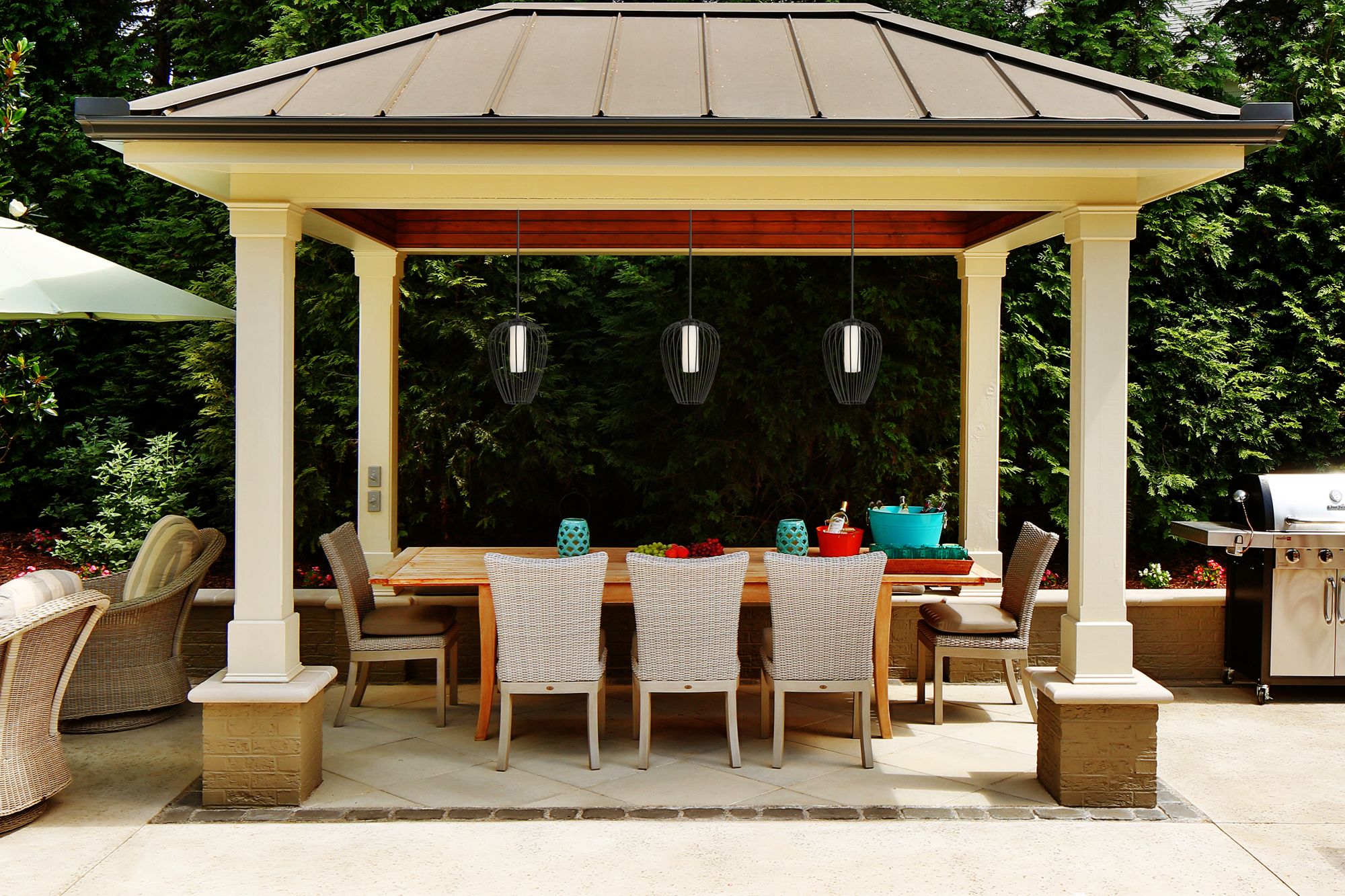 Savanti 12" Wide Matte Black Mini Pendant w/ Opal Glass