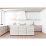 3_Savanti 18" Wide Textured White and Opal Glass Pendant Light more views