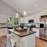 4_Savanti 18" Wide Textured White and Opal Glass Pendant Light more views