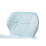 Savara Aqua Velvet Fabric Adjustable Swivel Office Chair