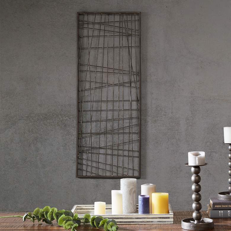 Image 1 Savoy 35 1/2" High Metal Wall Art