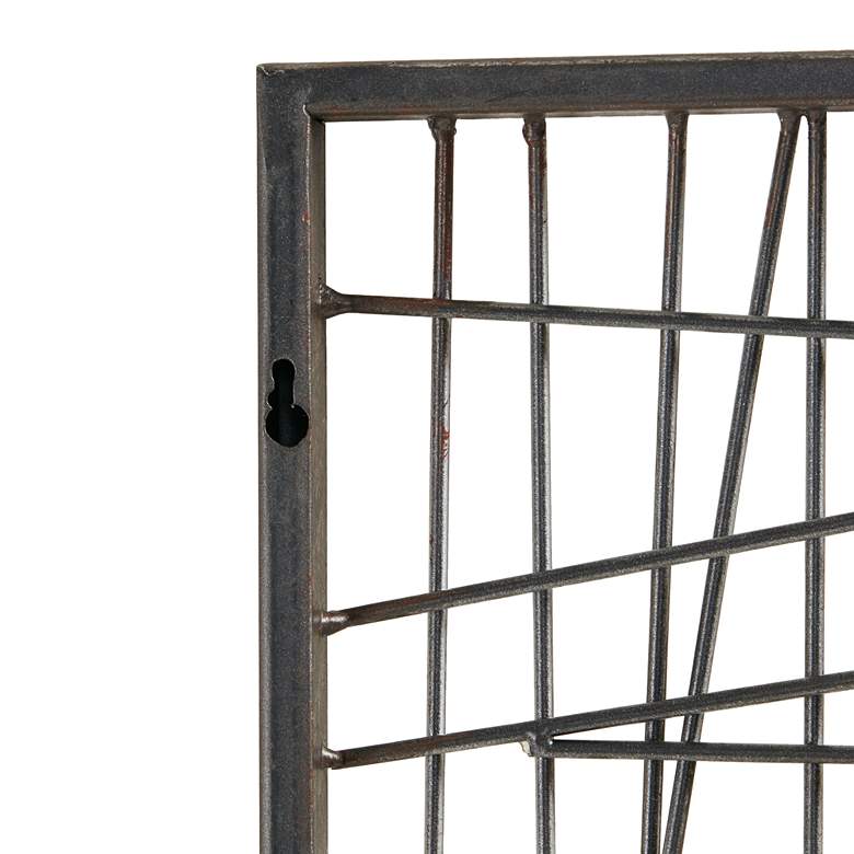 Image 4 Savoy 35 1/2" High Metal Wall Art more views