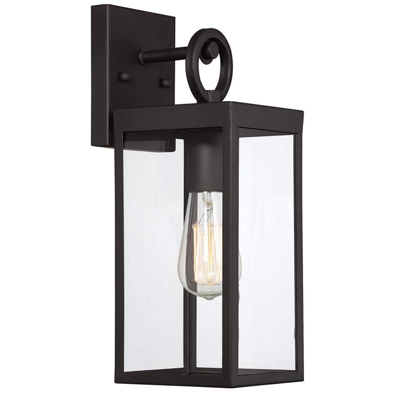 Image 1 Savoy House 10" High Oil-Rubbed Bronze Outdoor Wall Lantern