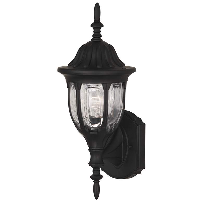 Image 1 Savoy House 15.75" High 1-Light Outdoor Wall Lantern in Black