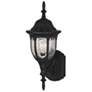 Savoy House 15.75" High 1-Light Outdoor Wall Lantern in Black