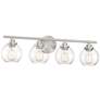 3_Savoy House 30" Wide Satin Nickel 4-Light Bath Light more views
