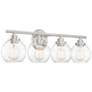 4_Savoy House 30" Wide Satin Nickel 4-Light Bath Light more views