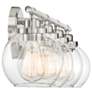 5_Savoy House 30" Wide Satin Nickel 4-Light Bath Light more views