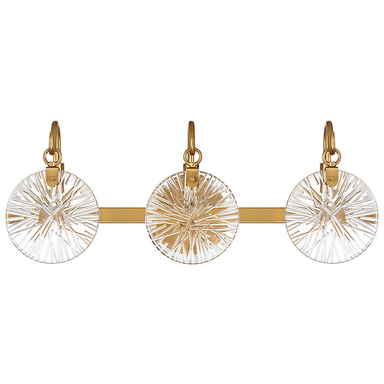 Image 4 Savoy House Addison 24" Wide Warm Brass 3-Light Bath Light more views