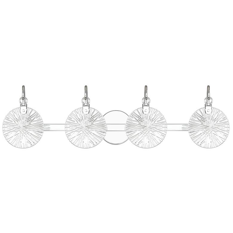 Image 6 Savoy House Addison 32" Wide Chrome 4-Light Bath Light more views