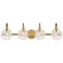 1_Savoy House Addison 32" Wide Warm Brass 4-Light Bath Light
