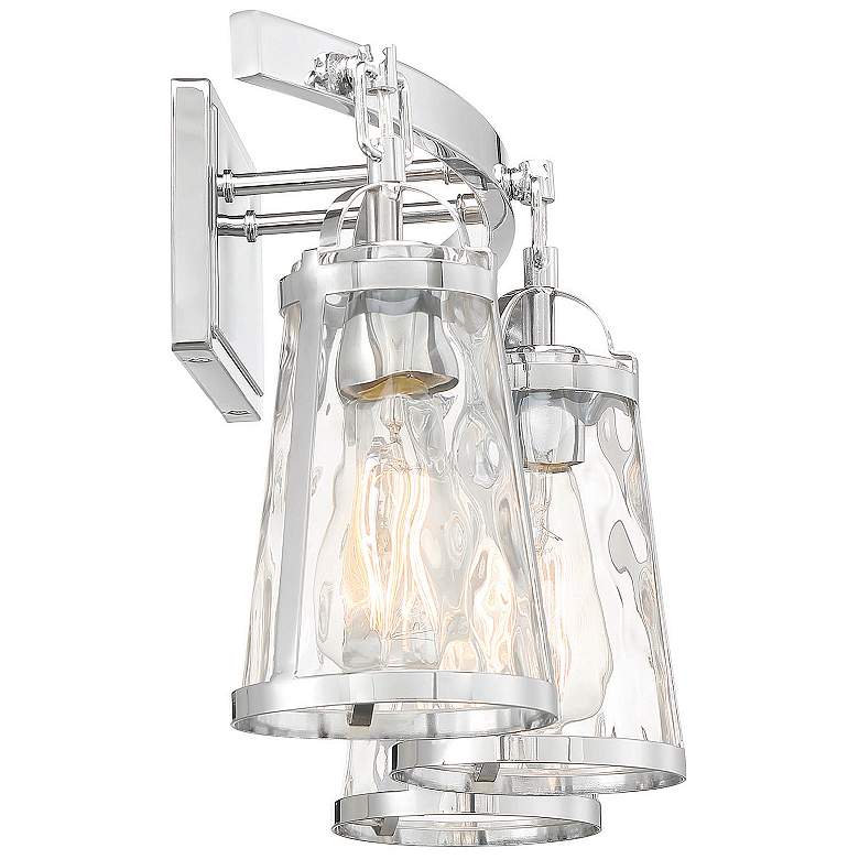 Image 5 Savoy House Albany 24" Wide 3-Light Polished Chrome Bath Light more views