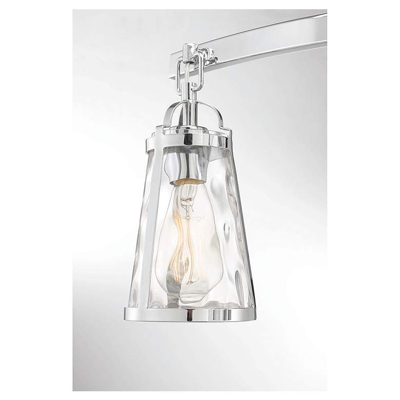 Image 6 Savoy House Albany 24" Wide 3-Light Polished Chrome Bath Light more views