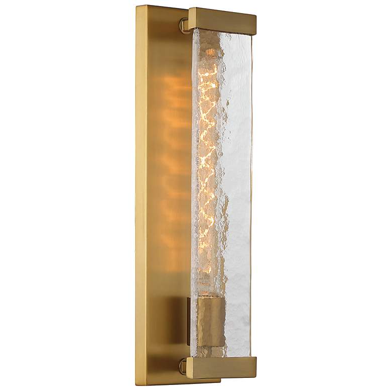 Image 4 Savoy House Alberta 17.5" High Warm Brass 1-Light Wall Sconce more views