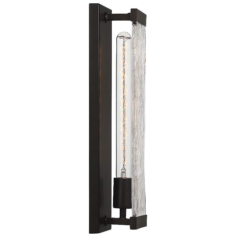 Image 5 Savoy House Alberta 17 1/2" High English Bronze Wall Sconce more views