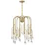 Savoy House Anholt 22.75" Wide Noble Brass 6-Light Chandelier