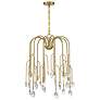 1_Savoy House Anholt 22.75" Wide Noble Brass 6-Light Chandelier