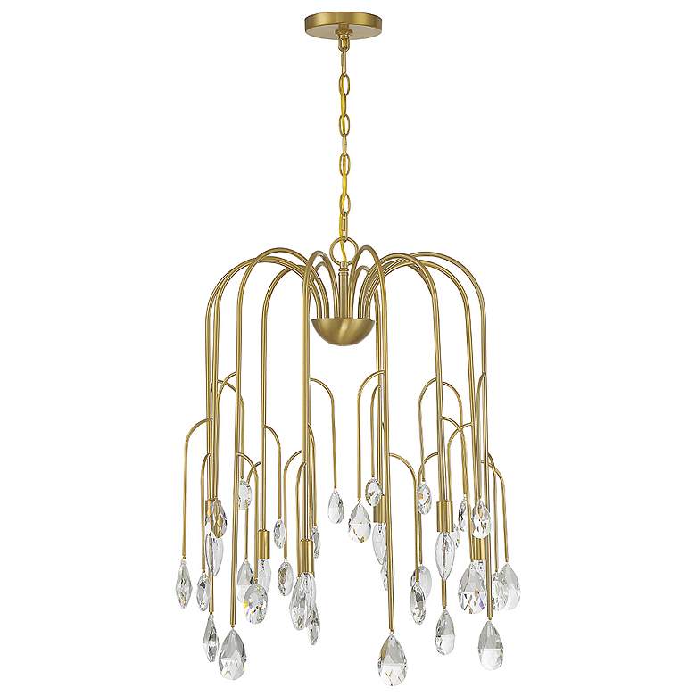 Image 2 Savoy House Anholt 22.75" Wide Noble Brass 6-Light Chandelier more views