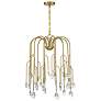 2_Savoy House Anholt 22.75" Wide Noble Brass 6-Light Chandelier more views